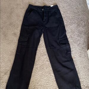 Women’s Black Cargo Pants SHEIN